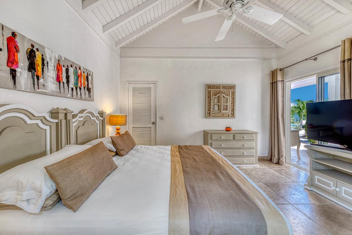 St Martin luxury Villa - The bedroom 2